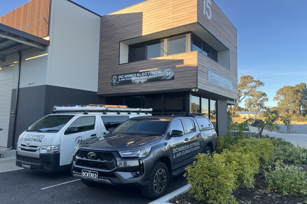 DC Wired Electrical and Air Conditioning
